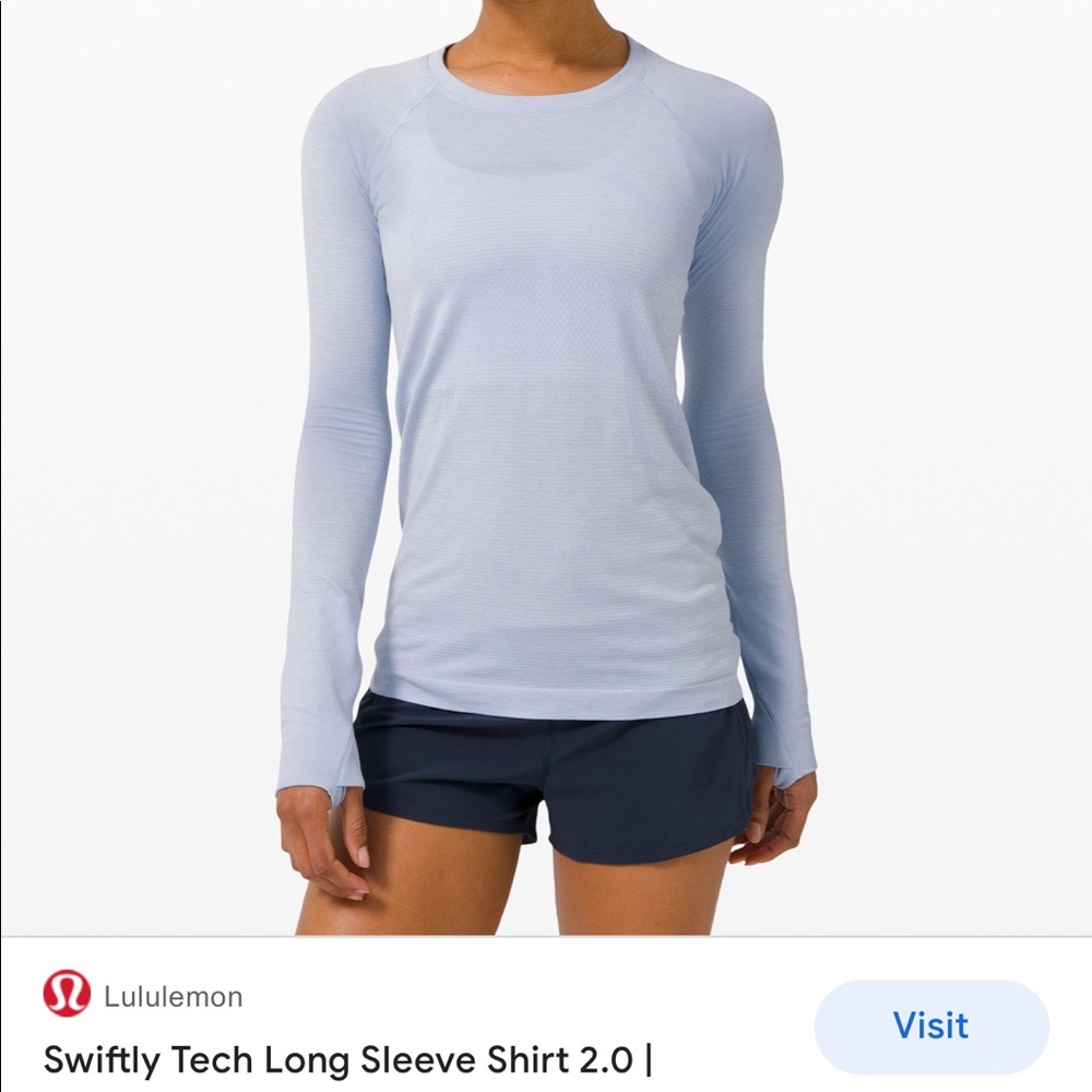 Lulu swifty long sleeve shirt